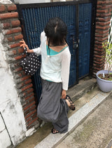 Die Dot Square Sross Tote Bag