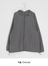 [unisex] ソヨ カラー ルーズフィット ウィンドブレーカー