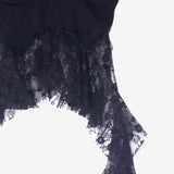 Bella Lace Uneven Sleeveless