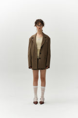 ov jacket (brown)