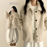 Cute Fleece Dumble Half Coat