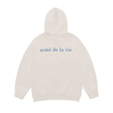 24FW ベーシックバイオウォッシングフーディージップアップ クリーム【セットアップアイテムあり】