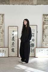 ヴィンテージ P. ダイイングカットアウトボックスTシャツ (Black)