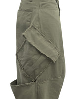 VTG BACK BOOTS CARGO SHORTS_KHAKI