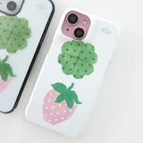 ビッグピンクストロベリーケース (matte hard)
