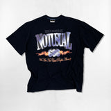 ファイアブルーオーバーフィットTシャツ - 4COLOR