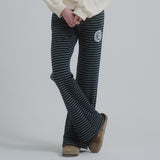 Stripe Bootscut (Navy)