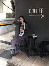 ハイパラシュートナイロンスカートパンツ (3c)
