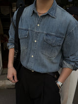 Teide denim shirt