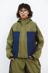 UNUSUAL HOODED JACKET KHAKI