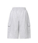 BENF SIDE POCKET BANDING BERMUDA PANTS UNISEX (3COLOR)