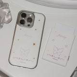 Butterfly Mirror Bumper Case (2 Color)(MagSafe)