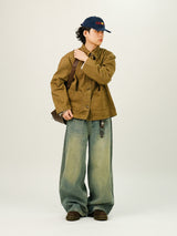 EE Two Pocket Collar Work Jacket