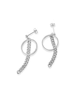 リングチェーンピアス