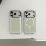 green silver bumper case