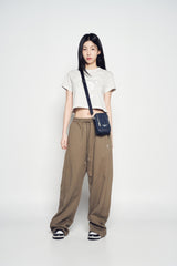 25SS ADLV BALLOON WIDE PANTS ESSENTIAL COCOA