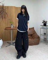 パラ ソフト ヘンリーネック ショートスリーブ Tシャツ