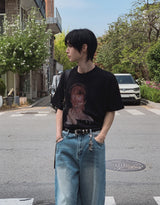 Lua Texture Bowie Short Sleeve T-shirt