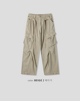 [Unisex] デザートベルトウォッシングカーゴパンツ(3color)