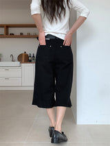 FRILL CAPRI PANTS (3C)