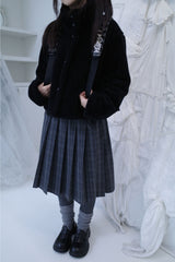 Pome high-neck fleece coat (4color)