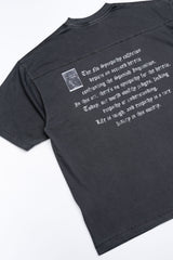 BBD クラッシュドフェイスピグメントTシャツ (Charcoal)