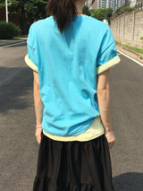 New Era Lettering Cropped Short-Sleeve T-Shirt (5c)