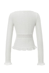 Vanilla lace cardigan - ivory