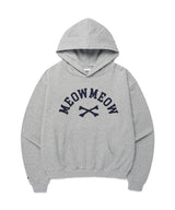 MEOW MEOW CAT EAR HOODIE GREY(CV2GFFM401A)