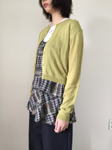 Summer Punching Crewneck Cardigan (4color)