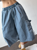 Conti Pig Ropeside Wide Bermuda Pants 3Color