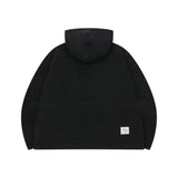 LUO バラクラバ フリース フード Tシャツ ユニセックス