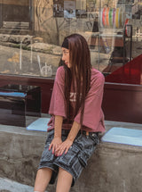 ゼロピグメントオーバーサイズ半袖Tシャツ