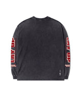 TL ブザービーターSPウォッシュド長袖Tシャツ (ブラック)