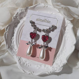 Rosepink Heart Love Wing Piercing