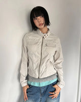 ストラップバイカージャケット