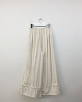 Shirring flare pants (2color)