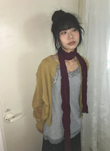 26FW★ [BAONHAUS] Cotyren Round Knit Cardigan