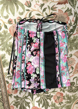 [香] Oriental Floral Shirring Top