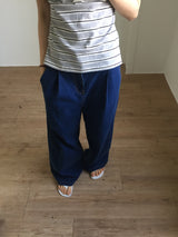 Back - Banding Wide Denim (1color)