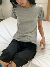 ソジャ ベーシック レイヤード 半袖Tシャツ