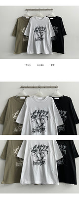 T.Will ハート半袖Tシャツ