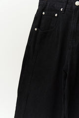 Loast Black Wide Denim