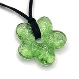 アクリルフラワーネックレス [Green]