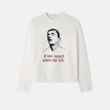 Deman Vintage Artwork Crop Long Sleeve