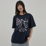 イットイズタイムトゥハッピーハーフスリーブTシャツ
