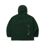 REFINED HOODED JACKET DARK GREEN