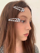 Polka Dot hair-pin(2pcs)