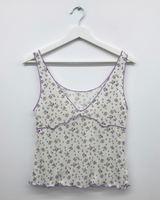Mist Floral Sleeveless (2color)