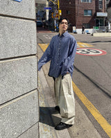 スモールチェックシャツ